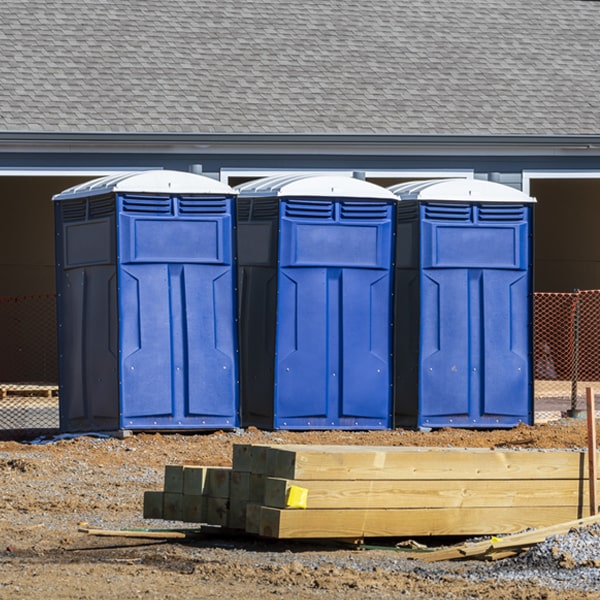 what is the cost difference between standard and deluxe porta potty rentals in Appling Georgia